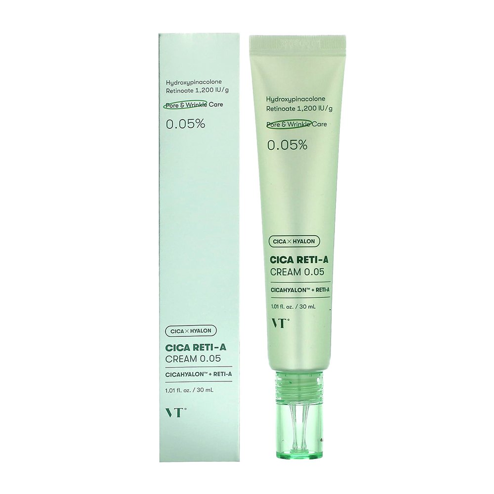 کرم رتینول 0/05 وی تی کازمتیک ضد چروک و جوانساز پوست VT Cosmetics Cica Reti-A Cream 0.05% کرم رتینول 0/05 وی تی کازمتیک ضد چروک و جوانساز پوست VT Cosmetics Cica Reti-A Cream 0.05% - تصویر 1