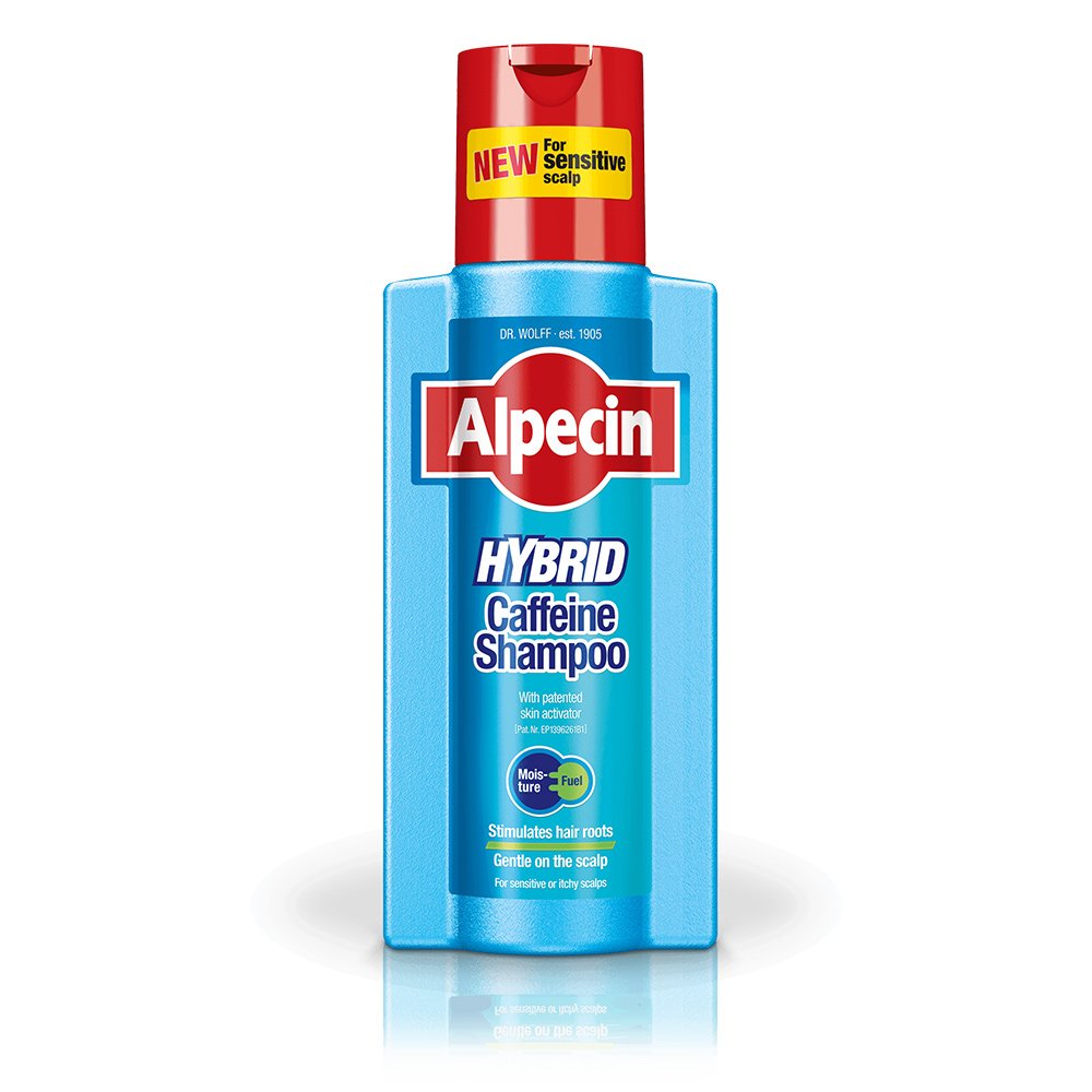 شامپو ضدریزش و آبرسان هیبرید کافئین آلپسین برای موهای شوره دار حساس و خارش دار Alpecin Hybrid Caffeine Shampoo For sensitive or itchy scalps 250ml شامپو ضدریزش و آبرسان هیبرید کافئین آلپسین برای موهای شوره دار حساس و خارش دار Alpecin Hybrid Caffeine Shampoo For sensitive or itchy scalps 250ml - تصویر 1