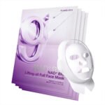 ماسک ضد چروک بایو لیفتینگ شماره 9 نامبوزین Numbuzin No.9 Sheet Mask NAD+ BIO Lifting-sil Full Face Mask