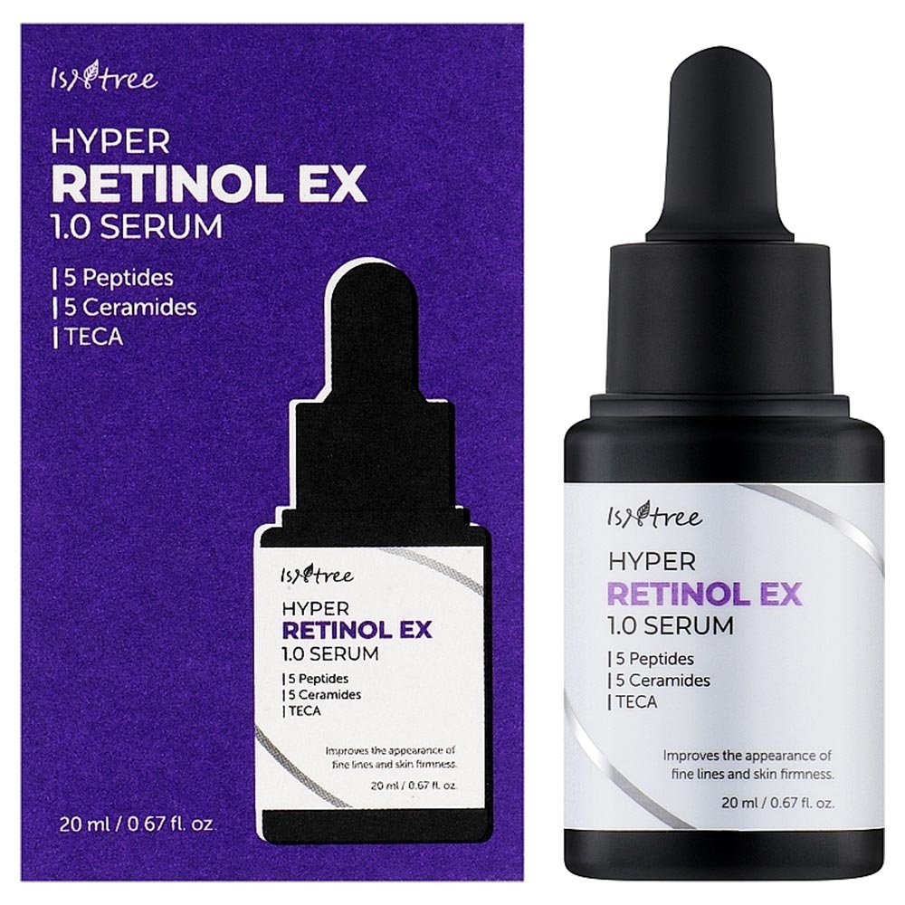 هایپر سرم رتینول ضد چروک و تسکین دهنده ایزنتری Isntree Hyper Retinol EX 1.0 Serum 20ml هایپر سرم رتینول ضد چروک و تسکین دهنده ایزنتری Isntree Hyper Retinol EX 1.0 Serum 20ml - تصویر 1